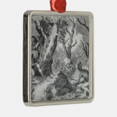 Defect van General Braddock Metalen Ornament (Rechts)