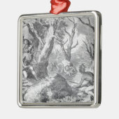 Defect van General Braddock Metalen Ornament (Links)