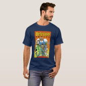 Defecte striptekeningen "King of the Hill"-ontwerp T-shirt (Voorkant volledig)