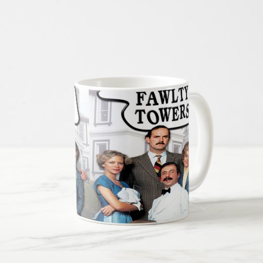 defecte torens koffiemok (Voorkant rechts)