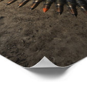 Defecten van soldaten van het leger voor vijandeli poster (Hoek)