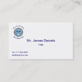 Defence Finance Accounting Services DFAS Visitekaartje (Voorkant)