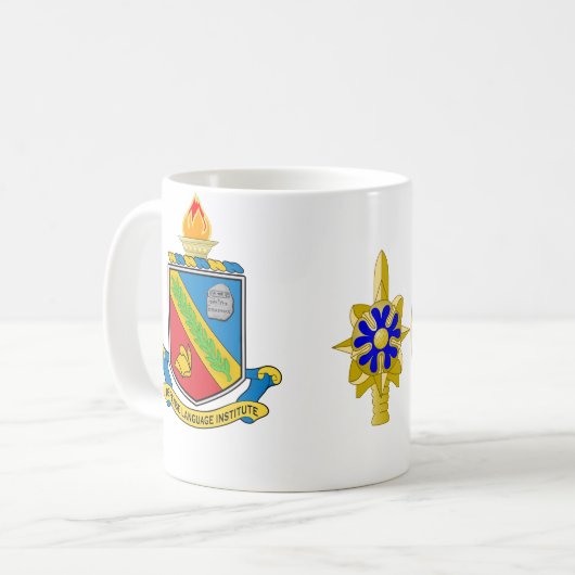 Defence Language Institute - ASA Vietnam Veteran Koffiemok (Voorkant links)