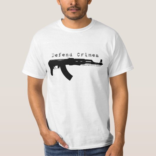 Defend Crimea T-shirt (Voorkant)