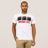 DEFEND LIFE!  Kamikaze II Edition T-shirt (Voorkant volledig)