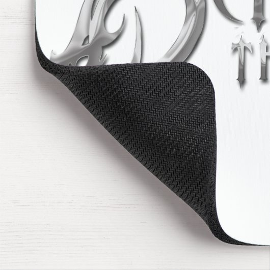 Defend The Night - Smooth Logo Mouse Pad Muismat (Hoek)