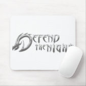 Defend The Night - Smooth Logo Mouse Pad Muismat (Met muis)