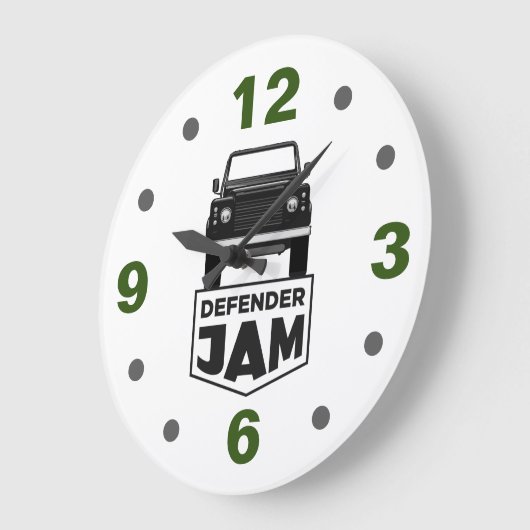 DEFENDER JAM GROTE KLOK (Hoek)