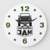 DEFENDER JAM GROTE KLOK (Voorkant)