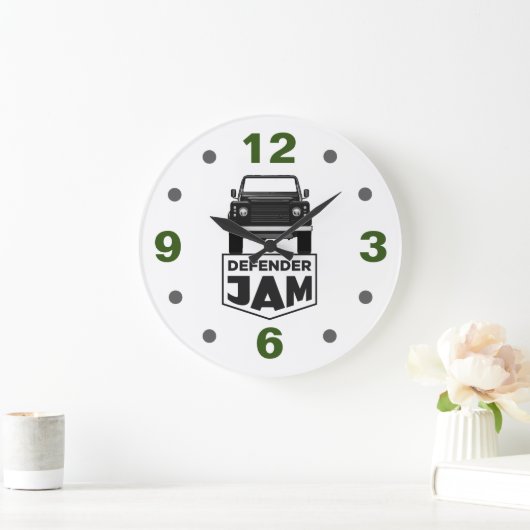 DEFENDER JAM GROTE KLOK (Huis)