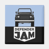 DEFENDER JAM MAGNEET (Voorkant)