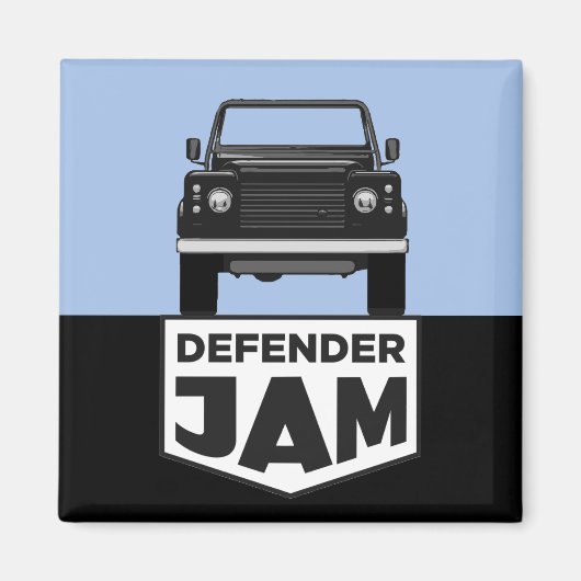 DEFENDER JAM MAGNEET (Voorkant)