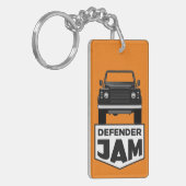 DEFENDER JAM SLEUTELHANGER (Voorkant Links)