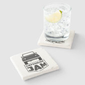 DEFENDER JAM STENEN ONDERZETTER (Zijkant)