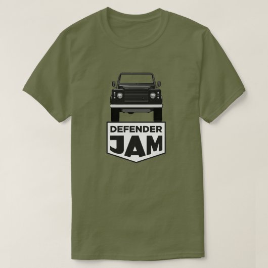 DEFENDER JAM T-SHIRT (Design voorkant)
