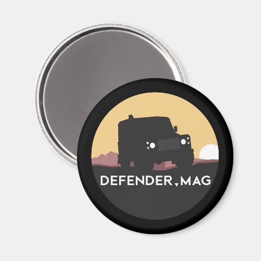 DEFENDER MAG MAGNEET (Voorkant / Achterkant)