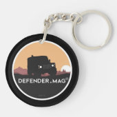DEFENDER MAG SLEUTELHANGER (Achterkant)