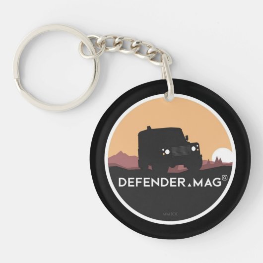 DEFENDER MAG SLEUTELHANGER (Voorkant)