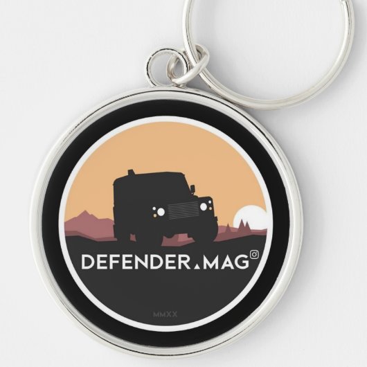 DEFENDER MAG SLEUTELHANGER (Voorkant)