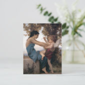 Defending Heart Against Eros Bougereau Briefkaart (Staand voorkant)