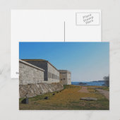 "Defending New London" — Fort Trumbull, New London Briefkaart (Voorkant / Achterkant)