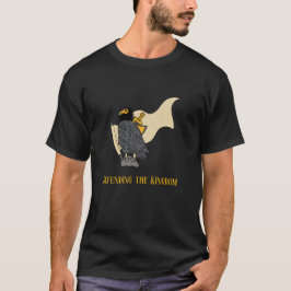 Defending the kingdom with a California Condor T-shirt