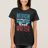Defending the Work of a Writer  AI T-shirt (Voorkant)