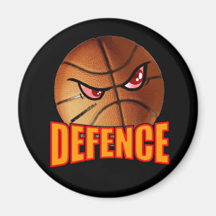 Defense Basketball Magnet