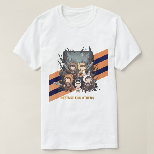 Defense for Others - Little Guardians T-shirt (Design voorkant)