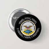 Defense Information Systems Agency (DISA) VVV Ronde Button 5,7 Cm (Voorkant /achterkant)