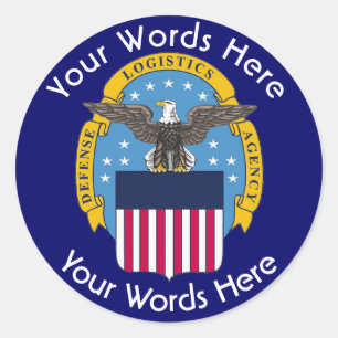 Defense Logistics Agency Custom Sticker