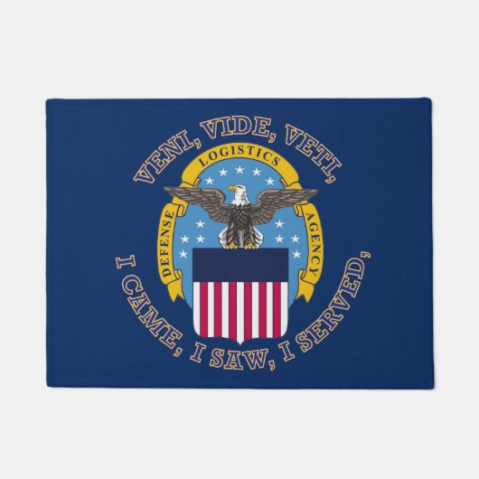 Defense Logistics Agency VVV door Mat (Voorkant)
