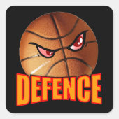 Defensie Basketbal Sticker (Voorkant)