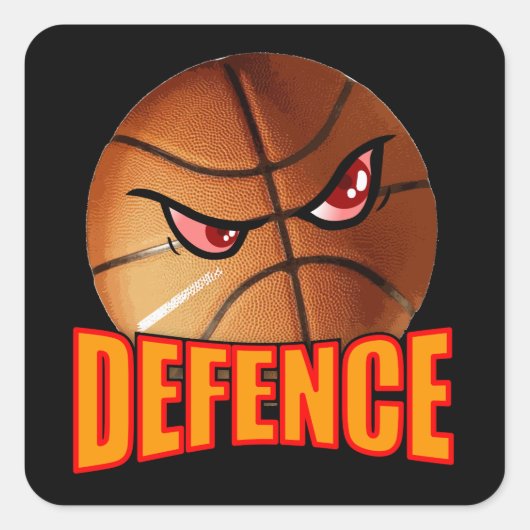 Defensie Basketbal Sticker (Voorkant)
