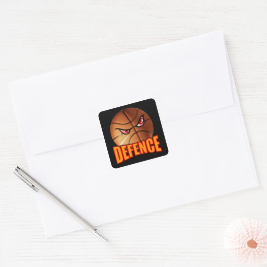 Defensie Basketbal Sticker (Envelop)