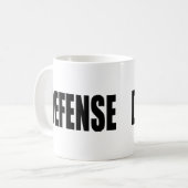 Defensie Koffiemok (Voorkant links)