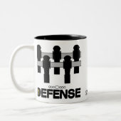 DEFENSIE TWEEKLEURIGE KOFFIEMOK (Links)