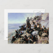 Defensie van de Eagle Aerie Briefkaart (Voorkant / Achterkant)