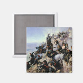 Defensie van de Eagle Aerie Magneet (Voorkant / Achterkant)