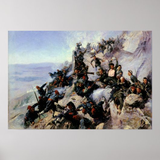 Defensie van de Eagle Aerie Poster (Voorkant)