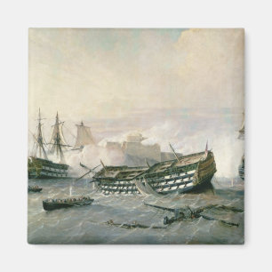 Defensie van de Promontory van Havana in 1762, c.1 Magneet