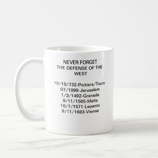 Defensie van het Westen Koffiemok (Links)