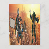 Defensie van Planet Earth Briefkaart (Voorkant)