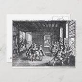 Defensie van Praag in 1618 Briefkaart (Voorkant / Achterkant)