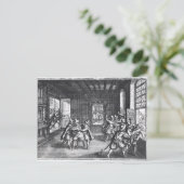 Defensie van Praag in 1618 Briefkaart (Staand voorkant)