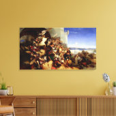 Defensie van Rhodos Canvas Afdruk (Insitu (Woonkamer))