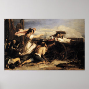 Defensie van Saragossa Poster