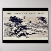 Defensie van Wake Island Poster (Voorkant)