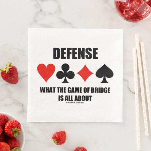 Defensie waar het spel van de brug om draait servet (Insitu)