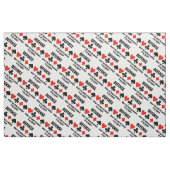 Defensie waar het spel van de brug om draait stof (Fat Quarter)